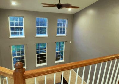 Foyer Paint & Trim - K6 Home Services - Cleveland, Ohio
